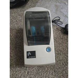 Zebra LP2824-Z Label Printer 282Z-21400-0001 with Power Adapter